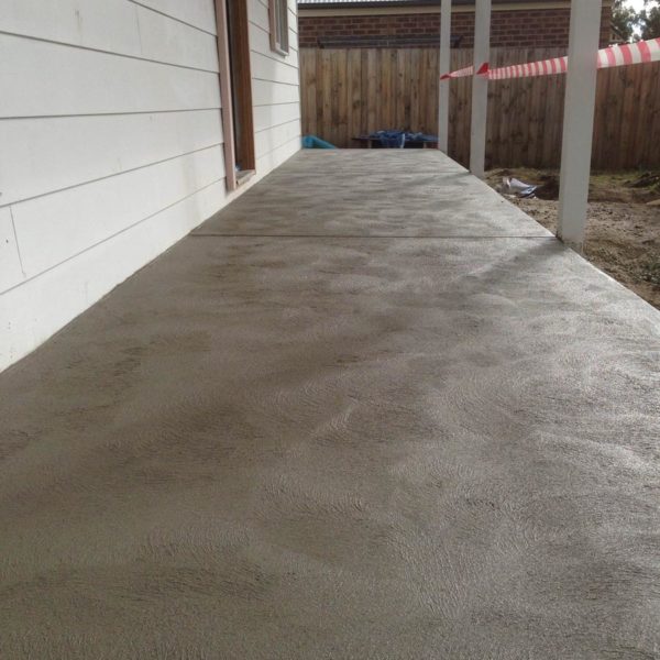 Footpath - Concrete with Stipple Finish